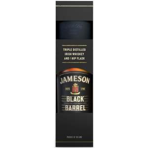 Виски Jameson Black Barrel 0.7 л 40% + фляга (5011007023577) лучшая модель в Одессе