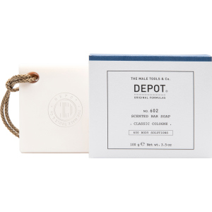 Мило для тіла Depot 602 Scented Bar Soap Classic Cologne Класичний одеколон 100 г (8032274111856) в Одесі