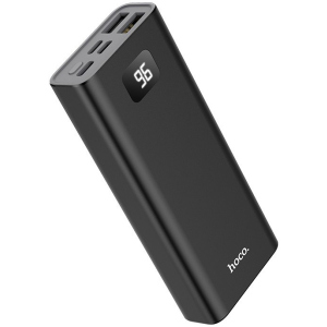 Павербанк УМБ PowerBank HOCO J46 10000mAh​​​​​​​ |2USB/Lightning/Type-C, 2A| Черный