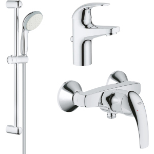 Набір змішувачів GROHE Start Curve 126747 (23805000+23767000+26196000) ТОП в Одесі