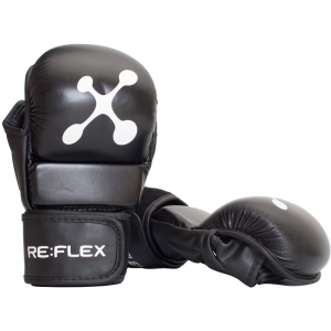 Перчатки для MMA RE:FLEX MG-1100 PU L Черные рейтинг