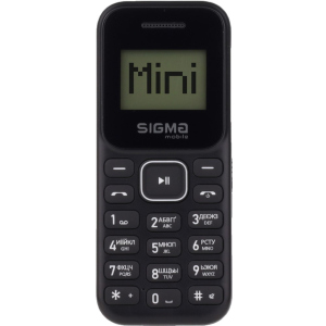 Мобільний телефон Sigma mobile X-style 14 Mini Black