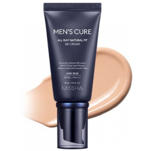 ВВ крем мужской натуральный Missha Mens Cure Fit SPF50+/PA++++ Dark Beige 40 мл (8809643532686) в Одессе