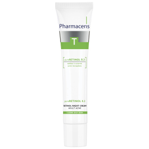 Нічний крем із ретинолом Pharmaceris T Pure Retinol 0.3% 40 мл (5900717140073) ТОП в Одесі