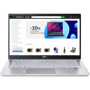 купить Ноутбук Acer Swift 3 SF314-511-59VU (NX.ABLEU.00G) Pure Silver