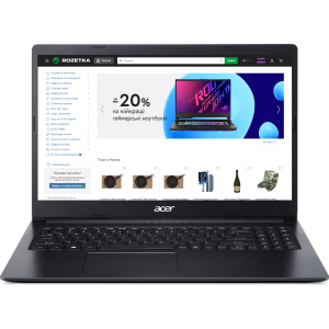 Ноутбук Acer Aspire 3 A315-34-P1VK (NX.HE3EU.05D) Charcoal Black лучшая модель в Одессе