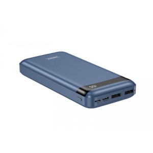 Павербанк Remax High Curent 2A 20000 mAh |2xUSB/Type-C| blue лучшая модель в Одессе