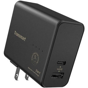 купить Портативная батарея Tronsmart WPB01 2 in 1 Portable Travel Charger With 5000mAh Power Bank Black