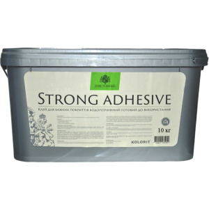 Клей для тяжелых обоев Kolorit Strong Adhesive 10 кг Белый (IG6546546867) ТОП в Одессе