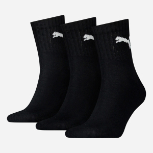 купить Набор носков Puma Unisex Short Crew Socks (3 Pack) 90611002 47/49 3 пары Black (8713537871174)