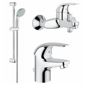 Набір змішувачів Grohe Euroeco 123226S надійний