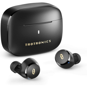 Навушники TaoTronics Soundliberty 97 True Wireless Earphones in-Ear with AptX Stereo Bass Touch Control Black (TT-BH097) надійний