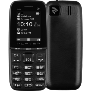 Мобільний телефон 2E S180 2021 DualSim Black рейтинг