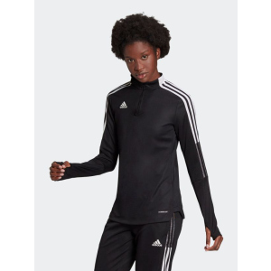 Спортивна кофта Adidas Tiro21 Tr Top W GM7318 M Black (4062065194038) ТОП в Одесі