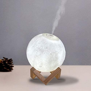 хорошая модель Настольный ночник освежитель воздуха 3D Moon Lamp Humidifier