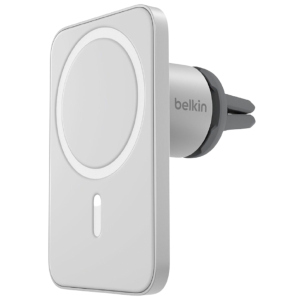 Автомобільний тримач Belkin Car Vent Mount PRO MagSafe для iPhone 13/12 Silver [62149]