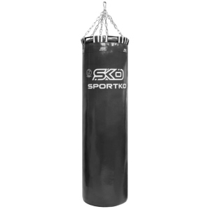 Мішок боксерський Sportko PVC 150 см з кільцем Чорний (SP-7018P05) в Одесі