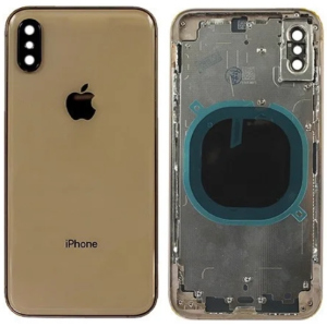 Кришка задня iPhone XS Max із рамкою Gold Copy ТОП в Одесі