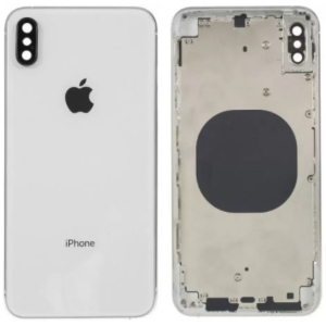 Кришка задня iPhone XS із рамкою Silver Copy ТОП в Одесі