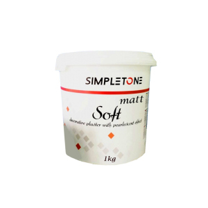 Штукатурка "матовий шовк SIMPLETONE SOFT BASE MATT декоративна 1кг