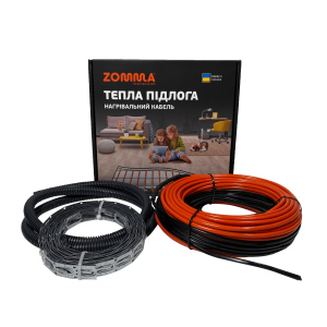 Тепла підлога ZOMMA Pro 5,5- 8,5 м² двожильна екранована ТОП в Одесі