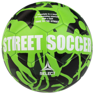 М'яч футбольний Select Street Soccer (103) №4.5 Green-Black (5703543232901) краща модель в Одесі