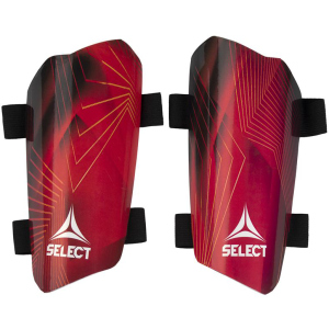 Щитки футбольные Select Shin Guards Standard S (005) Красные (5703543230716 надежный