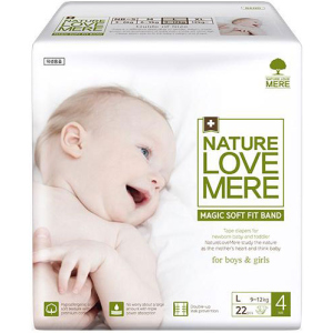 Підгузки NatureLoveMere Magic Soft Fit розмір L 22 шт (8809402093670) ТОП в Одесі