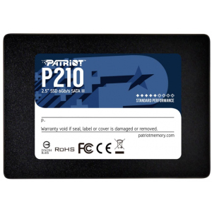 Patriot P210 128GB 2.5 " SATAIII TLC (P210S128G25) краща модель в Одесі