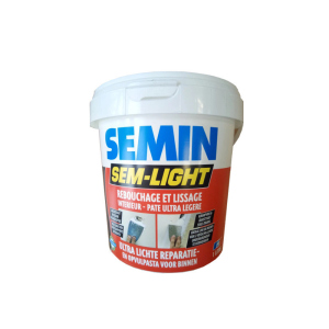 Шпатлевка сверхлегкая SEMIN SEM-LIGHT ремонтная 1л ТОП в Одессе