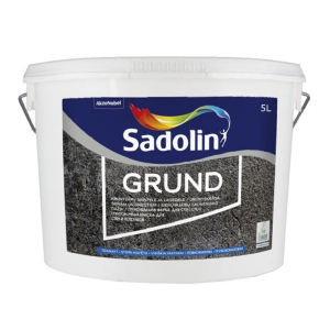 Грунт дисперсионный SADOLIN GRUND для впитывающих поверхностей белый (база ВW) 5л в Одессе