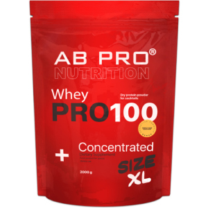 Протеин AB PRO PRO 100 Whey Concentrated 2000 г Шоколад (PRO2000ABCH79) ТОП в Одессе