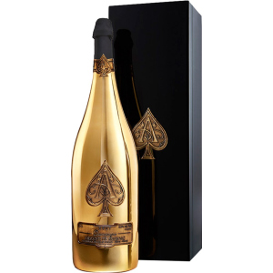 Шампанське Armand de Brignac Gold біле брют 1.5 л 12.5% ​​у подарунковій коробці (3380203434893) ТОП в Одесі