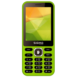 Мобильный телефон Sigma mobile X-Style 31 Power Green