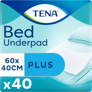 Одноразові пелюшки, що вбирають Tena Bed Plus 40x60 см 40 шт (7322540728859) краща модель в Одесі