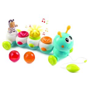 Электронная игрушка Smoby Toys Cotoons Гусеница со звуковым и световым эффектами (110422) в Одессе