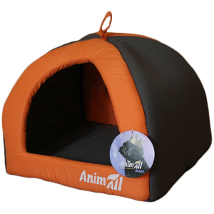 Будиночок для собак та кішок AnimAll Ат 0850 Wendy M Orange 41 x 41 x 32 см (2000981180850) ТОП в Одесі