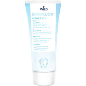 Зубная паста Dr. Wild Emofluor Daily Care со стабилизированным фторидом олова 75 мл (7611841701686) рейтинг