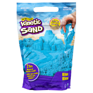 Песок для детского творчества Kinetic Sand Colour Синий 907 г (71453B) ТОП в Одессе