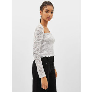 Топ Bershka 2230-187-251 M Белый (SZ02230187251034) в Одессе