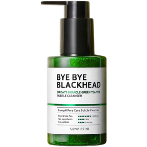 Маска-пінка від чорних крапок Some By Mi Bye Black Black 30 Days Miracle Green TeaTox Bubble Cleanser 120 г (8809647390244) ТОП в Одесі