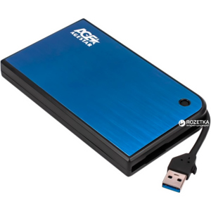 Зовнішня кишеня Agestar для HDD 2.5 USB3.0 (3UB 2A14 Blue) краща модель в Одесі