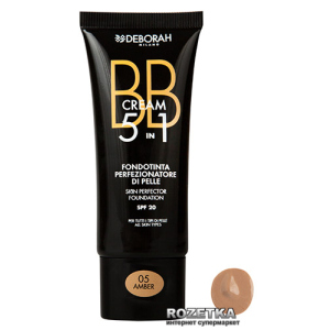 Тональний крем Deborah BB Cream SPF20 зволожуючий 05 Amber (8009518145908)