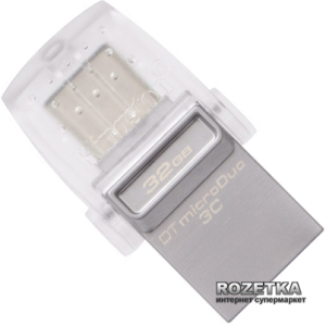 Kingston DataTraveler microDuo 3C 32GB (DTDUO3C/32GB) рейтинг