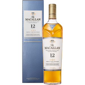 Віскі The Macallan Triple Cask 12 YO 0.7 л 40% (5010314048907) краща модель в Одесі