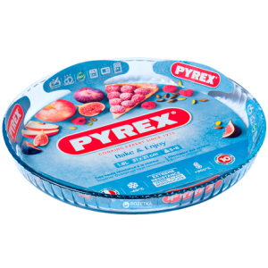 Форма кругла Pyrex Flan Dish для випікання 30 см (814B000) надійний