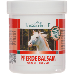 Гель для тіла Krauterhof Конський бальзам, що інтенсивно зігріває 500 мл (4075700044490) краща модель в Одесі
