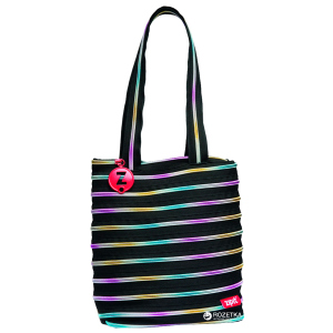 Cумка Zipit Premium Tote/Beach Black &amp; Rainbow Teeth (ZBN-8/7290103192631)