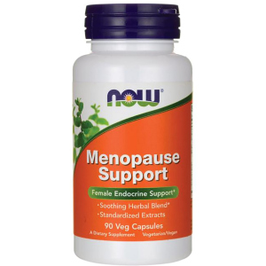 Натуральная добавка Now Foods Менопауза, Травяной Комплекс, Menopause Support, 90 капсул (733739033253) рейтинг