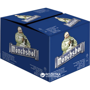 Упаковка пива Monchshof Landbier світле відфільтроване 5.4% 0.5 л x 20 шт (40821214) рейтинг